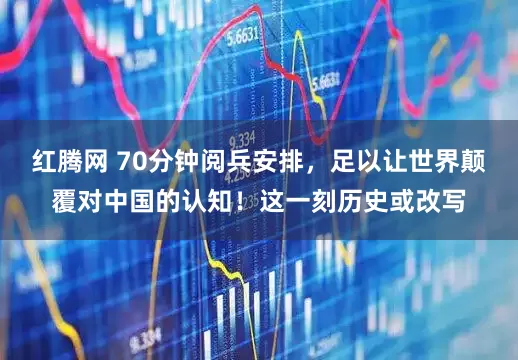 红腾网 70分钟阅兵安排，足以让世界颠覆对中国的认知！这一刻历史或改写